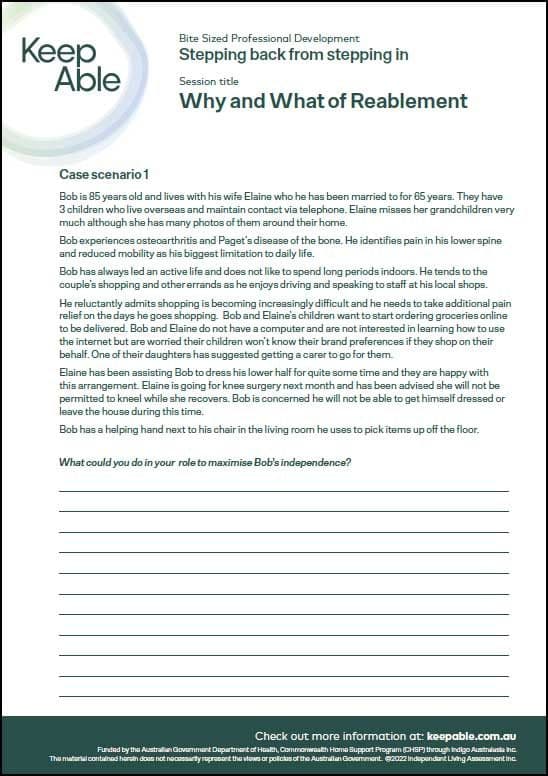 Bitesize module1 Case scenario 1