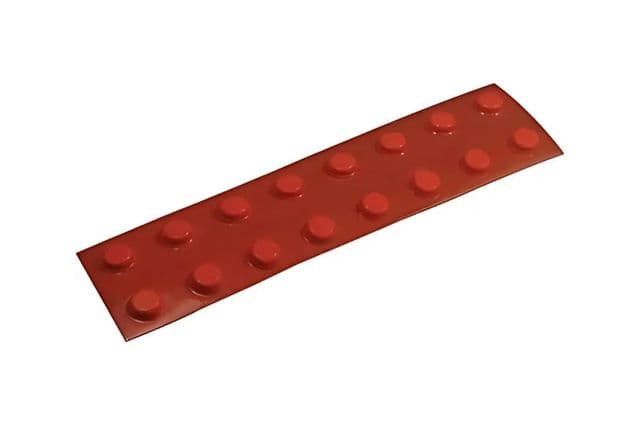 A rectangle of bump dots