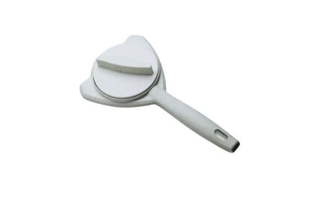 A jar opener with a knob that can be adjusted to fit various jar lids