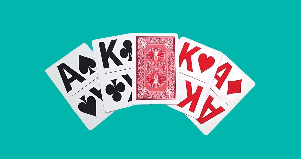 Large print playing cards