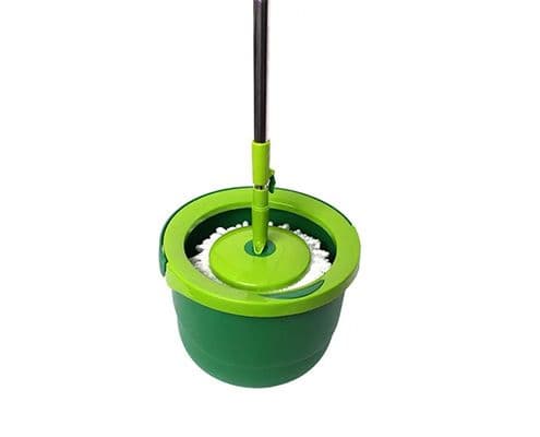 A Lightweight spin mop and bucket