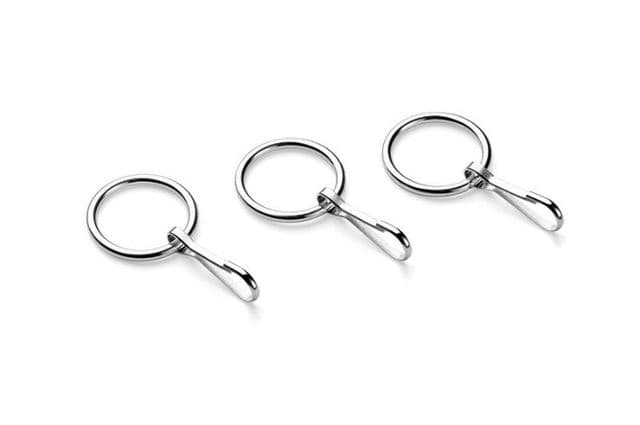 Three zip pull loops, tools that can be attached to zippers to help pull them up