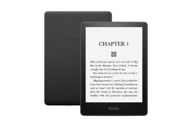 A black eBook