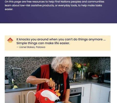 Screenshot of webpage from the LiveUp website called Everyday tools to help Mob