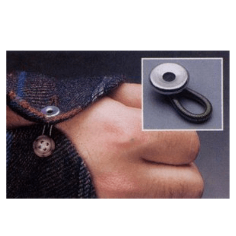 A cuff and collar extended, a tool that can add extra space to cuffs and collars