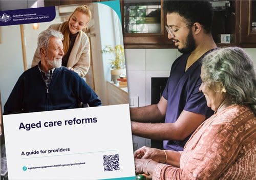 Aged care reforms government brochure - July 23
